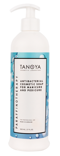 Антибактериальное косметическое мыло для маникюра и педикюра, 500 мл - фото TANOYA