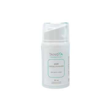 Крем из фитоэстрогенов с экстрактом центели для зрелой кожи фото - TANOYA